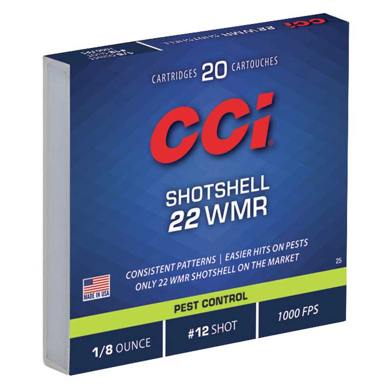 21CCI0025 CCI SHOTSHELLS .22 MAG