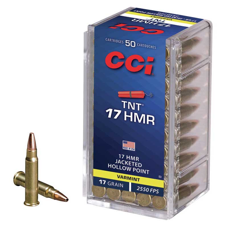 21CCI0053B CCI TNT .17 HMR /BRICK