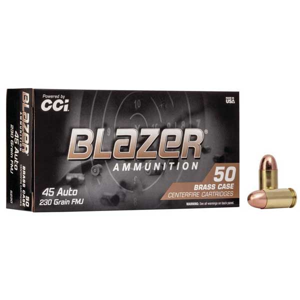 21CCI5230 CCI BLAZER .45 ACP 230gr.FMJ