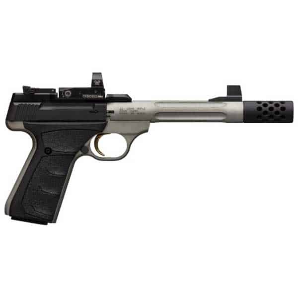 22BRN051558490 BROWNING BUCKMARK BLK/STS OPTIC .22